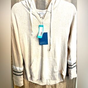 Brushed Knit Hoodie XS